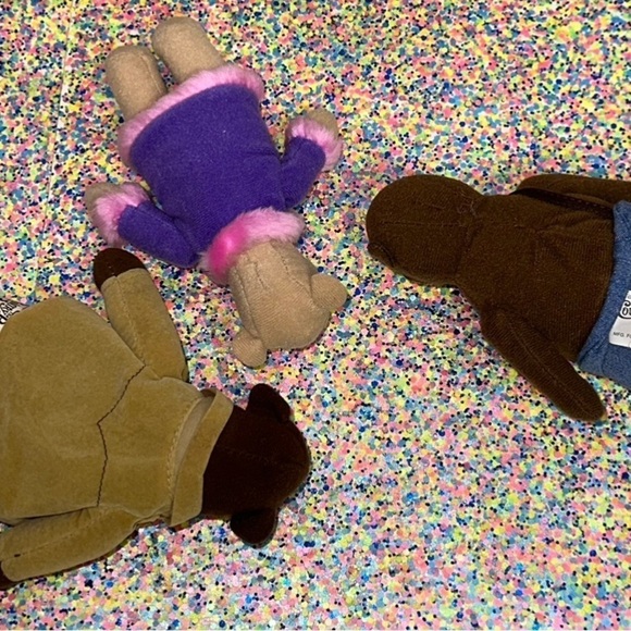 Vintage Disney The Country Bears  McDonald's Happy Meal Toys Plush Set of 3 - Picture 5 of 10
